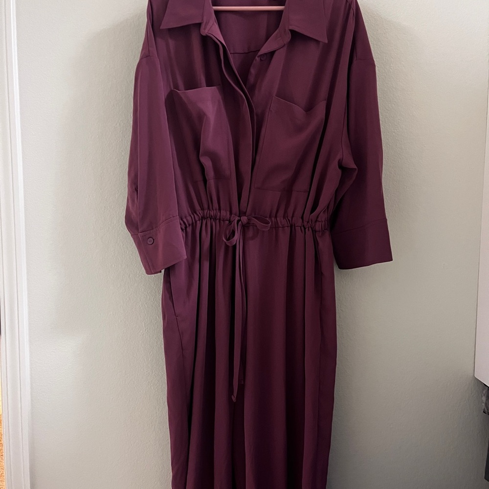 Prologue Plum Long Sleeve Wide Leg Jumper